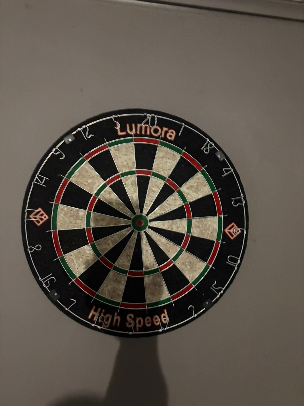Dartbord lichtplayed, Ophalen, Zo goed als nieuw, Dartbord