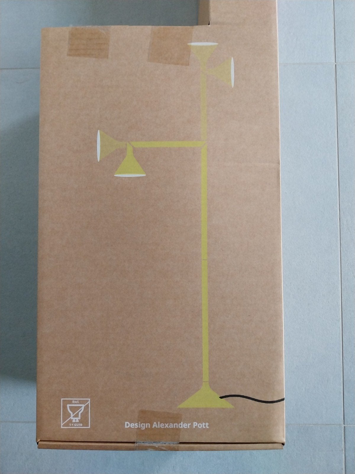 Ikea PS 2026 geel, Neuf, Enlèvement ou Envoi, GU10, 100 à 150 cm
