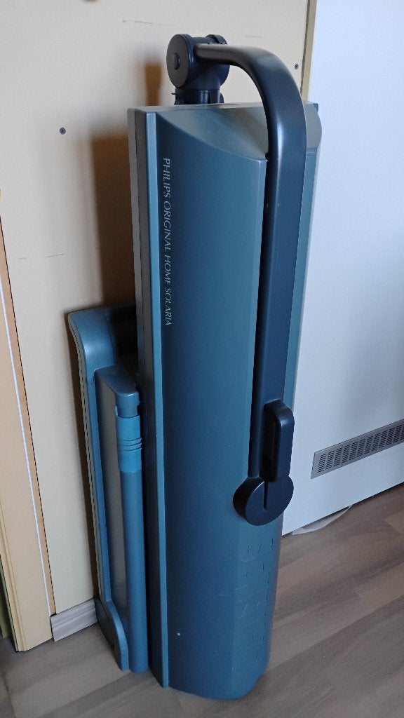 Zonnehemel Philips, Ophalen, Gebruikt, Zonnebank enkelzijdig, Minder dan 10 lampen
