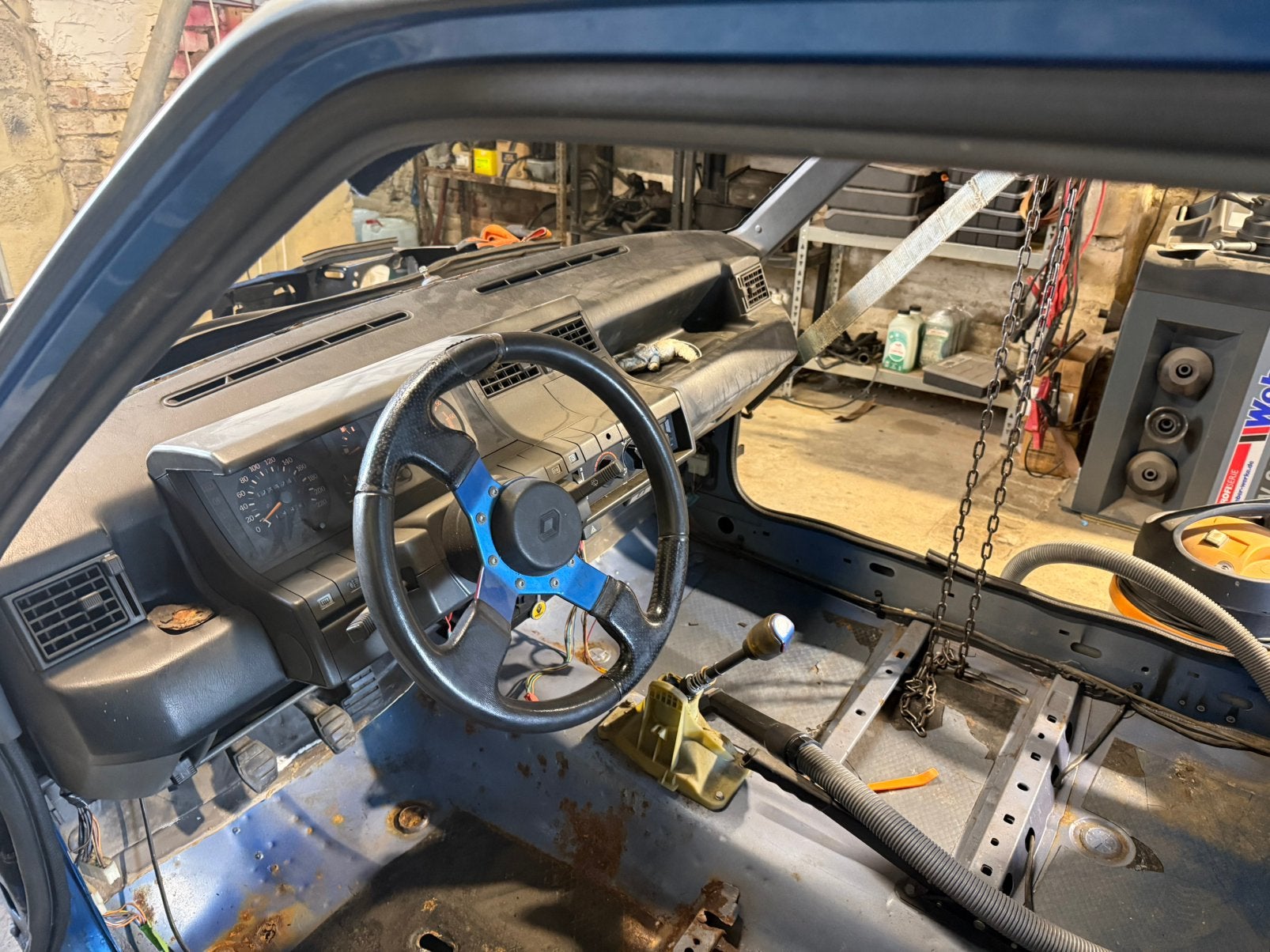 Te koop: 2x Renault 5 GT Turbo – project + rijdend exemplaar, Auto's, Blauw, Particulier, Te koop