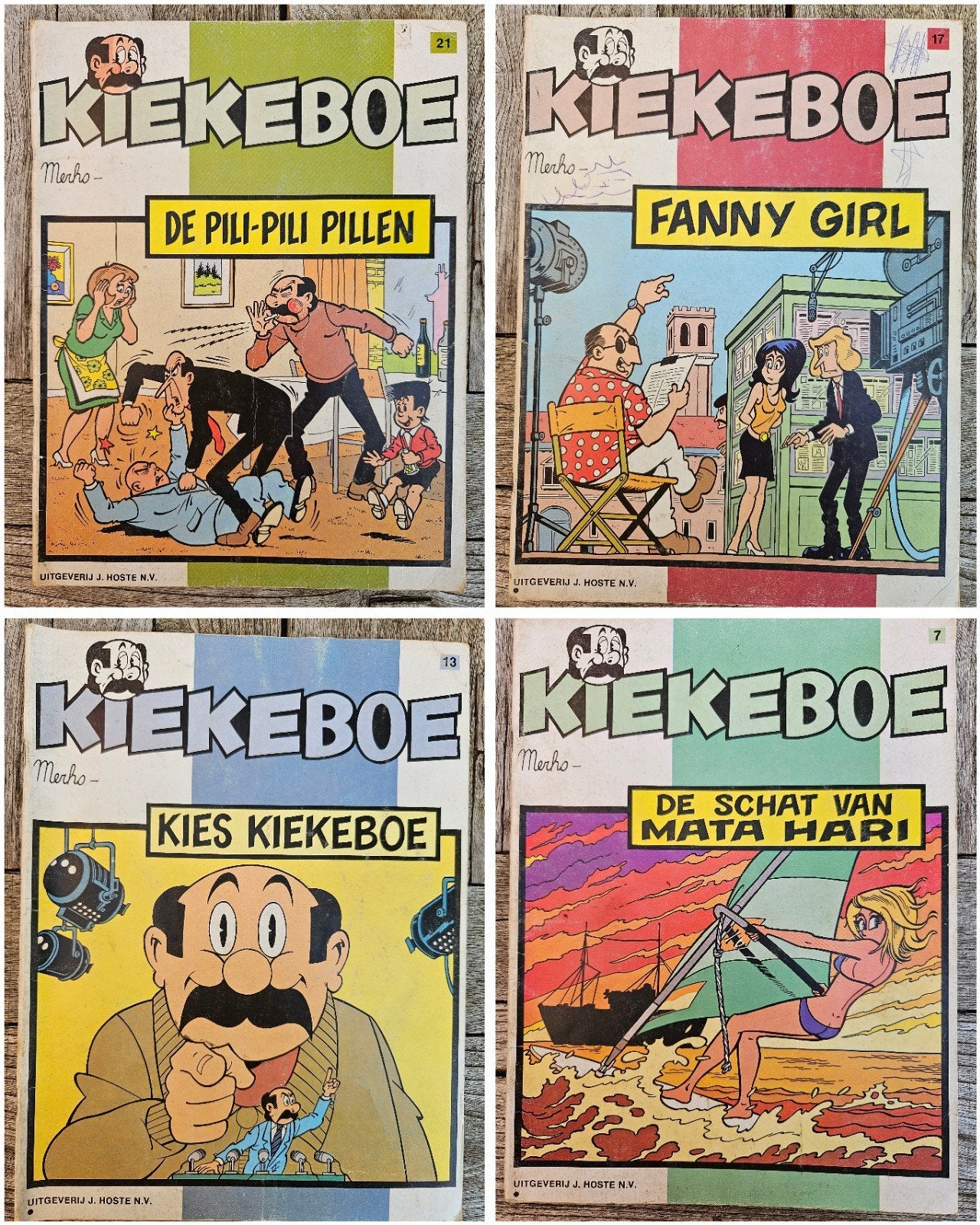 LOT Stripverhalen allerlei 32 stuks, Ophalen