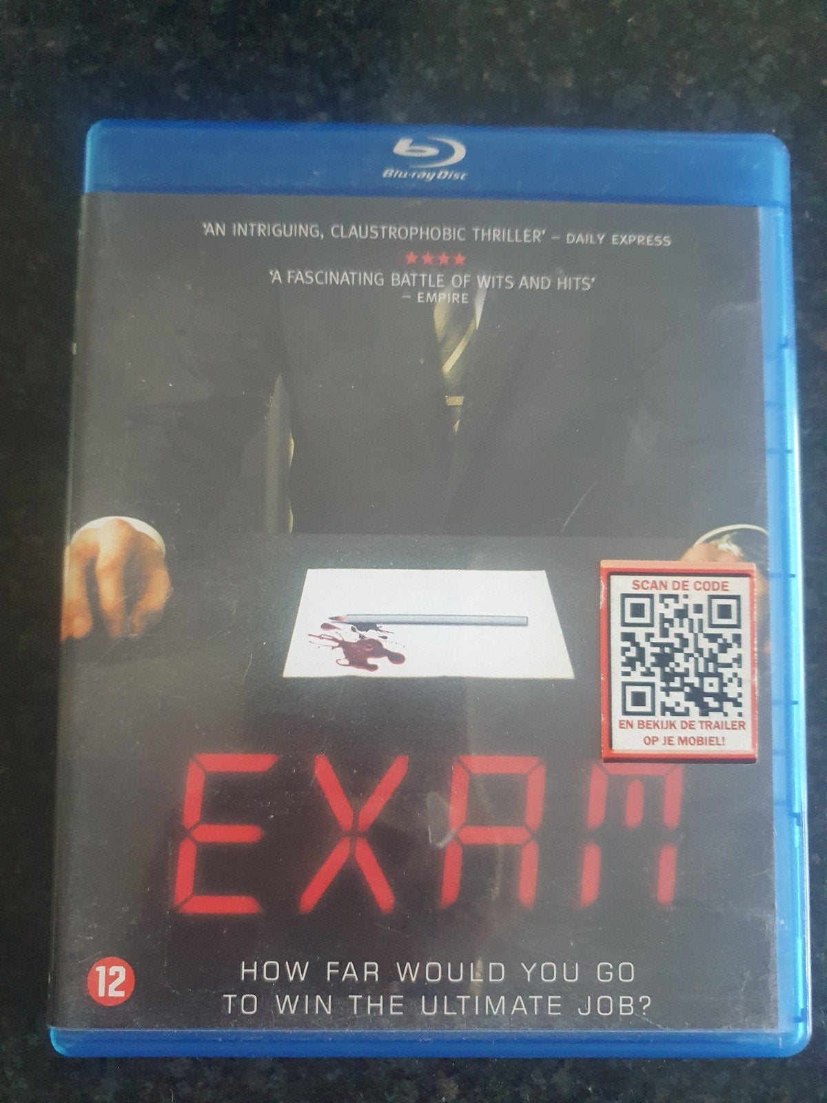 Exam blu ray NL, Enlèvement ou Envoi