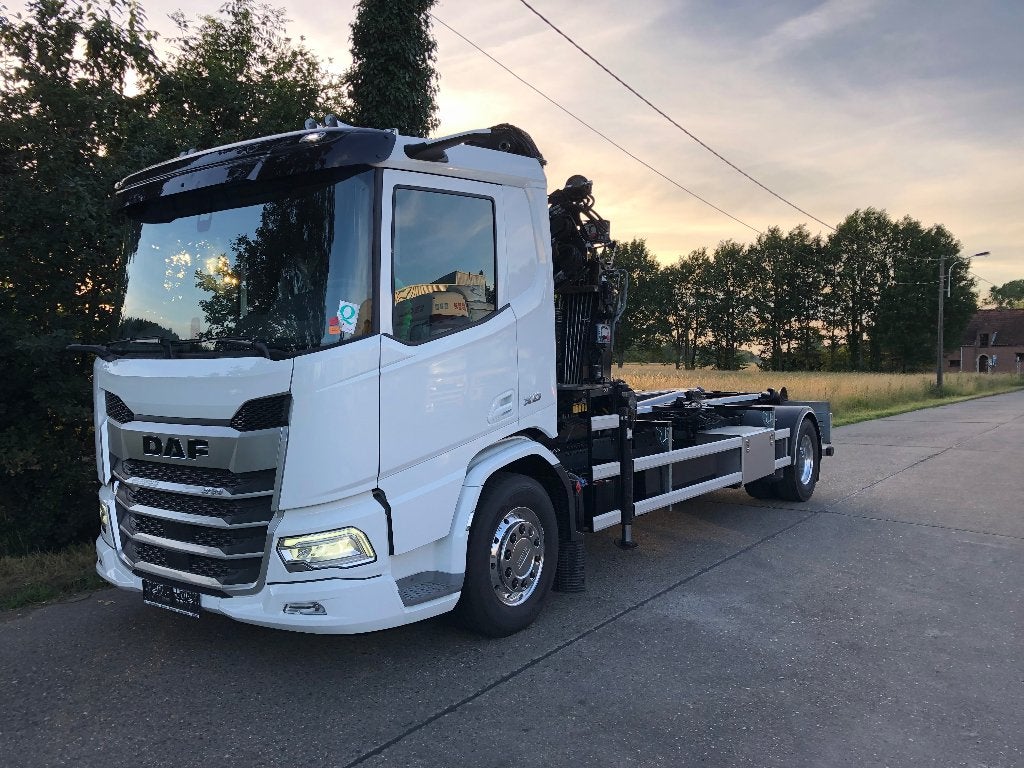 Daf xd kraan en haakarm, Particulier, Te koop, DAF