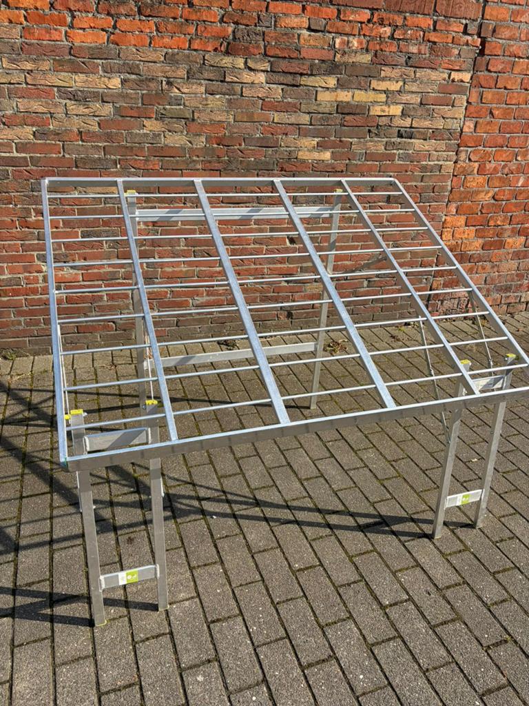 Professioneel AGF groente- en fruitrek aluminium 150x120 cm, Zakelijke goederen, Ophalen, AGF