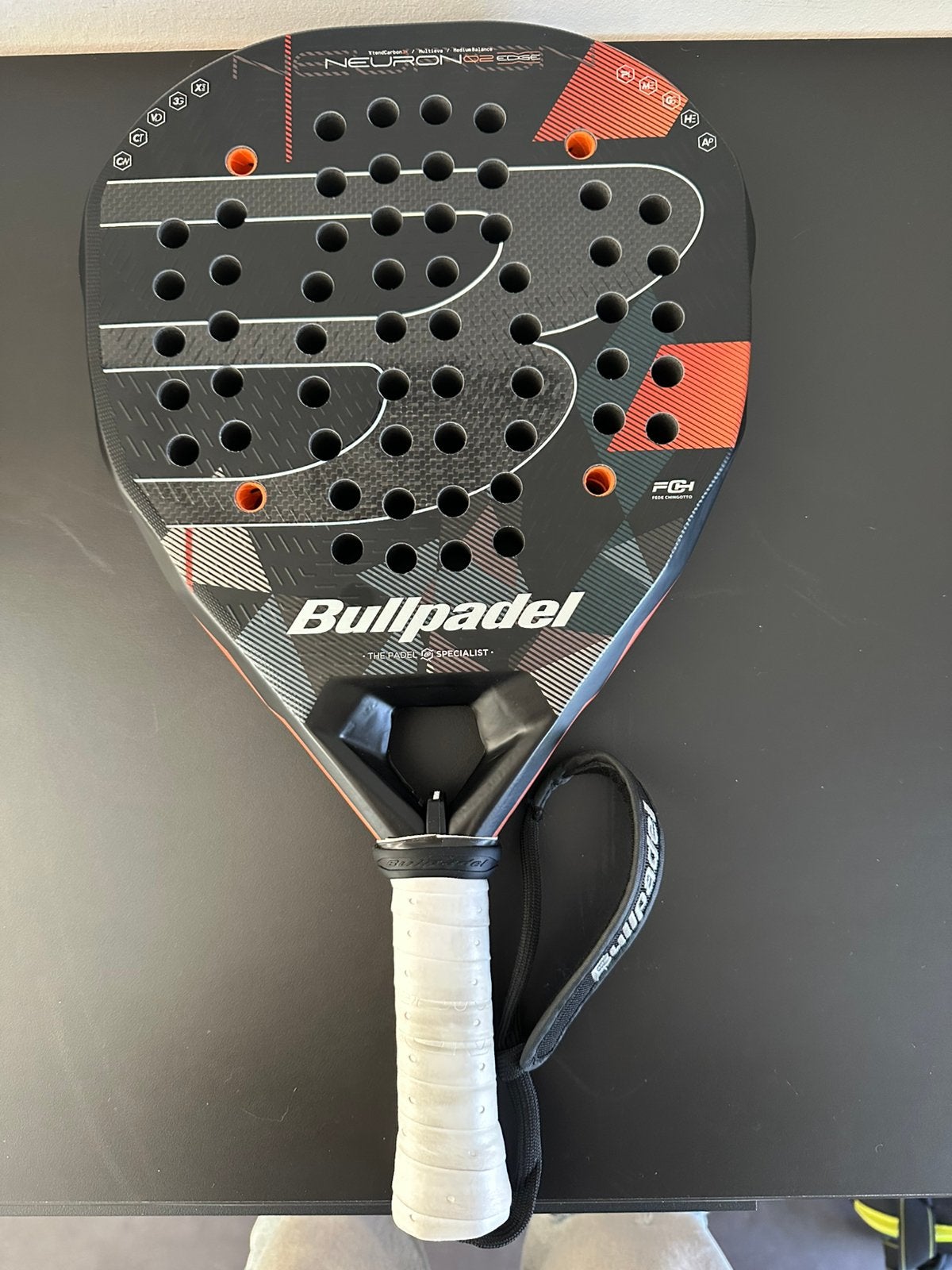 Padelracket Bullpadel Neuron 02 Edge 2026, Ophalen, Zo goed als nieuw, Padelracket