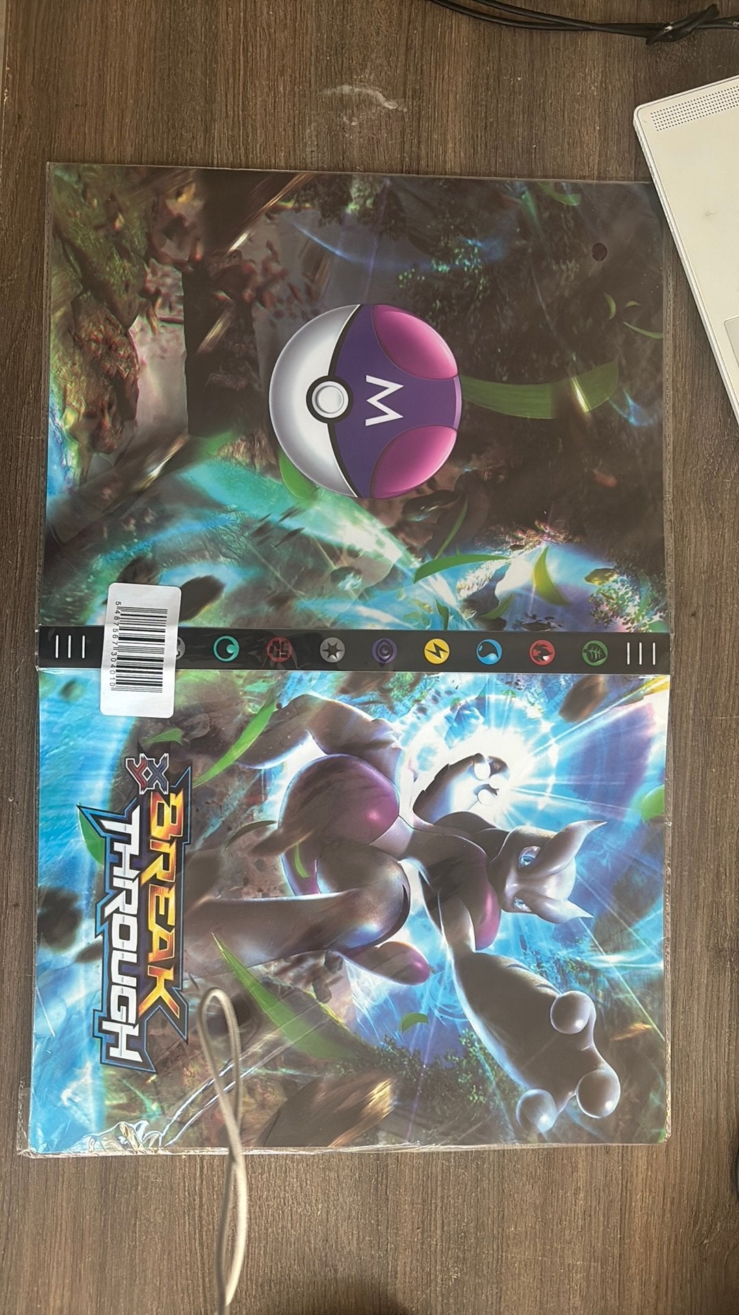Pokemon verzamelmap 9 pocket - mewtwo, Enlèvement ou Envoi, Neuf