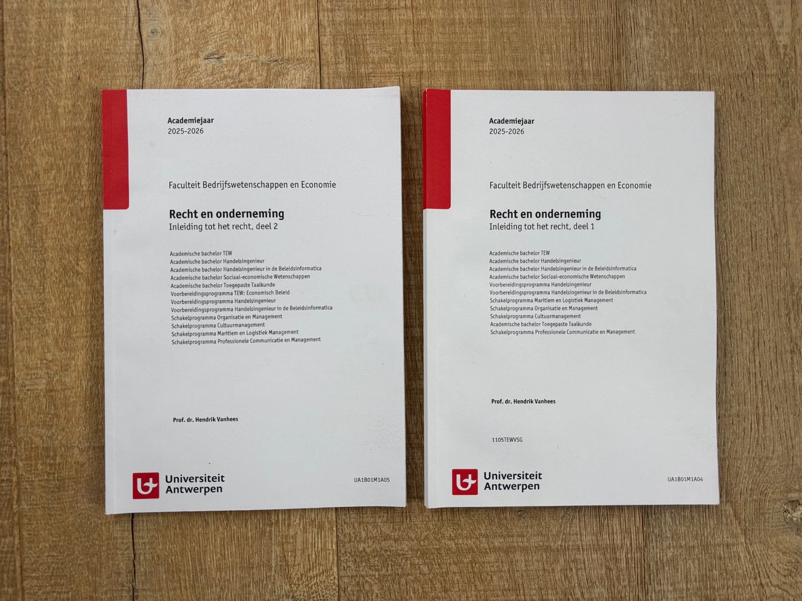 Recht en onderneming, Ophalen of Verzenden