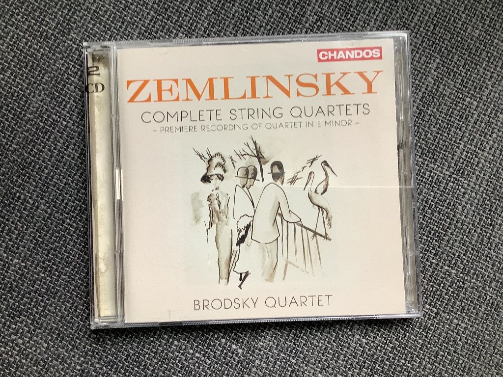 Zemlinsky / Complete String Quartets / Brodsky Quartet, Du modernisme à nos jours, Enlèvement ou Envoi, Utilisé, Musique de chambre