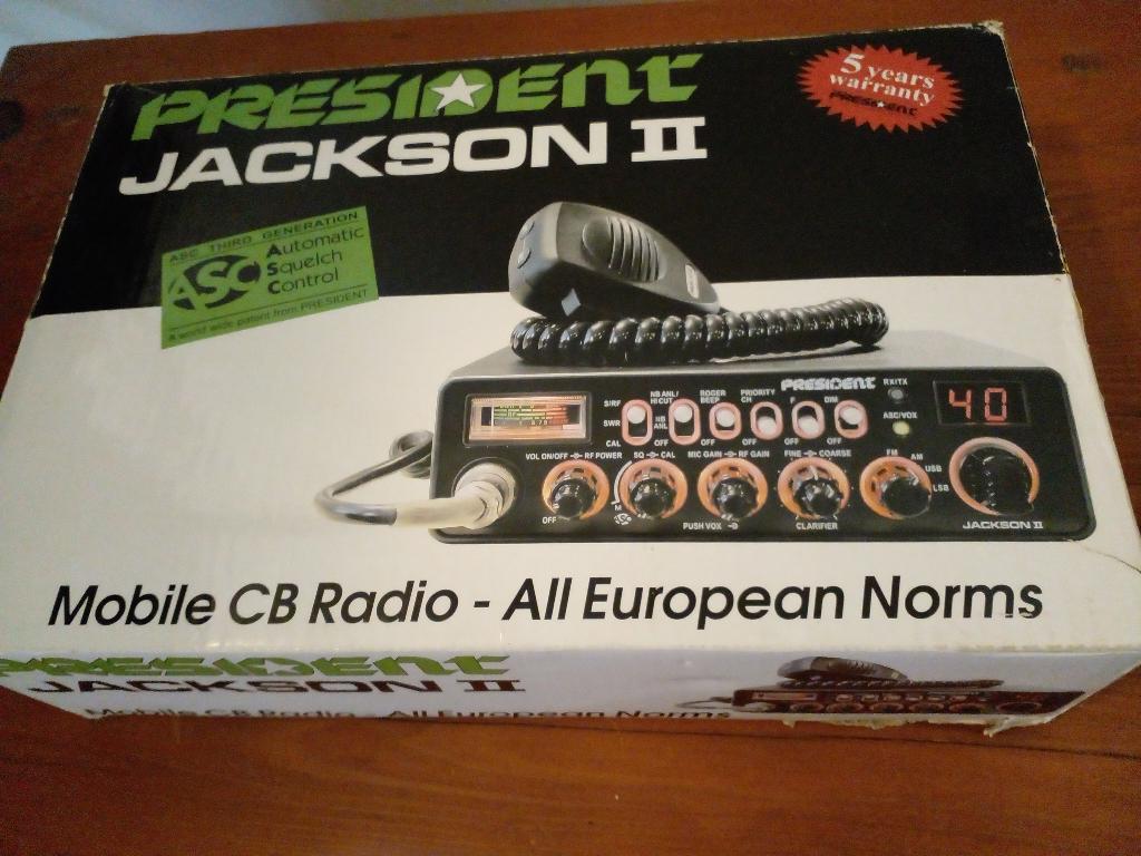 President Jackson 2, Telecommunicatie, Zenders en Ontvangers, Ophalen of Verzenden, Zo goed als nieuw, Zender en Ontvanger
