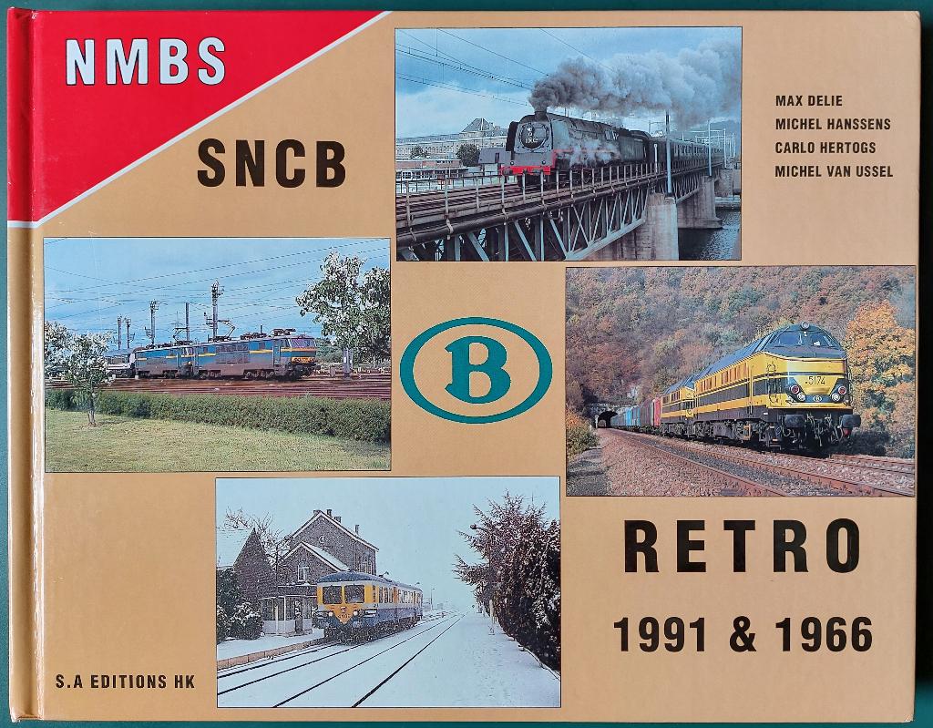 NMBS SNCB RETRO 1991&1966, Collections, Enlèvement ou Envoi, Comme neuf, Train, Livre ou Revue