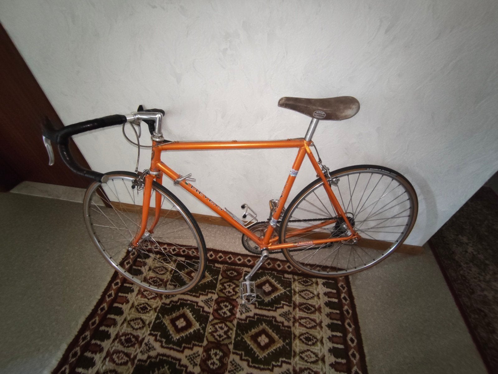 Vintage koersfiets, Autres marques, Frein sur jante, Moins de 10 vitesses, Acier