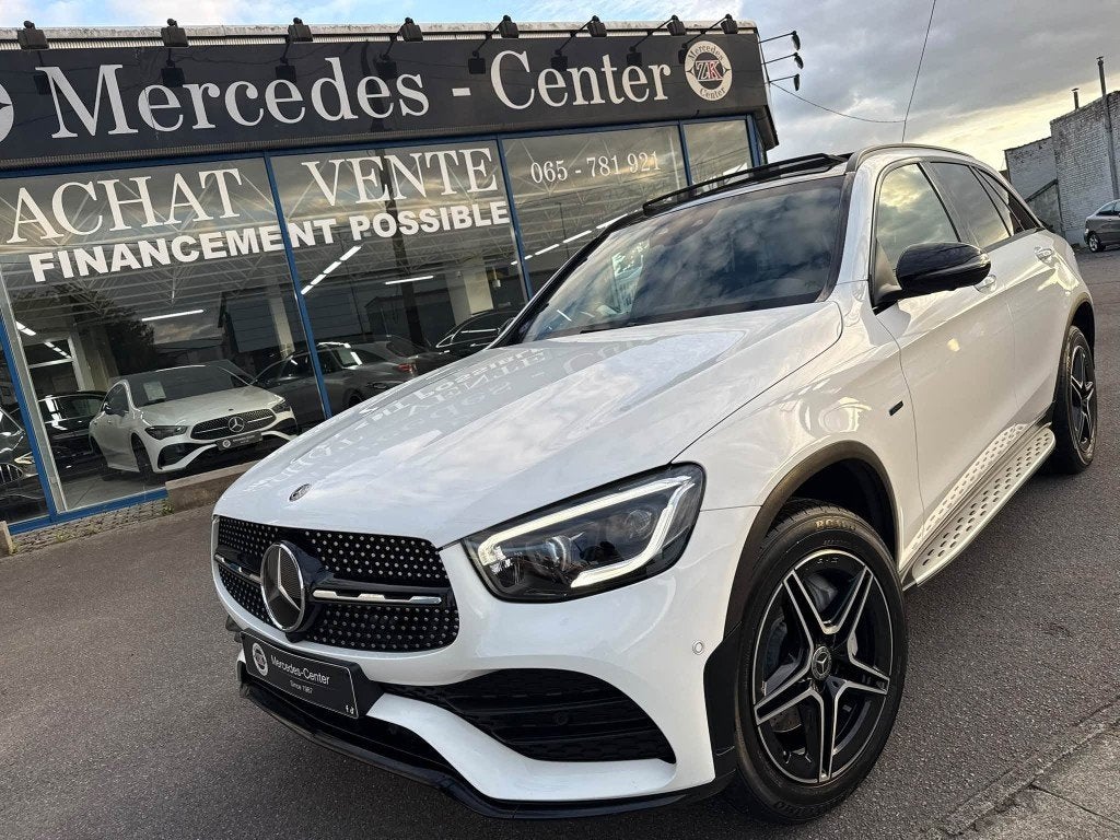 Mercedes-Benz GLC 300 van Plug-in-Hybrid*AMG*Pano*Volledig!!, Auto's, Automaat, 143 kW, 4 cilinders, Wit