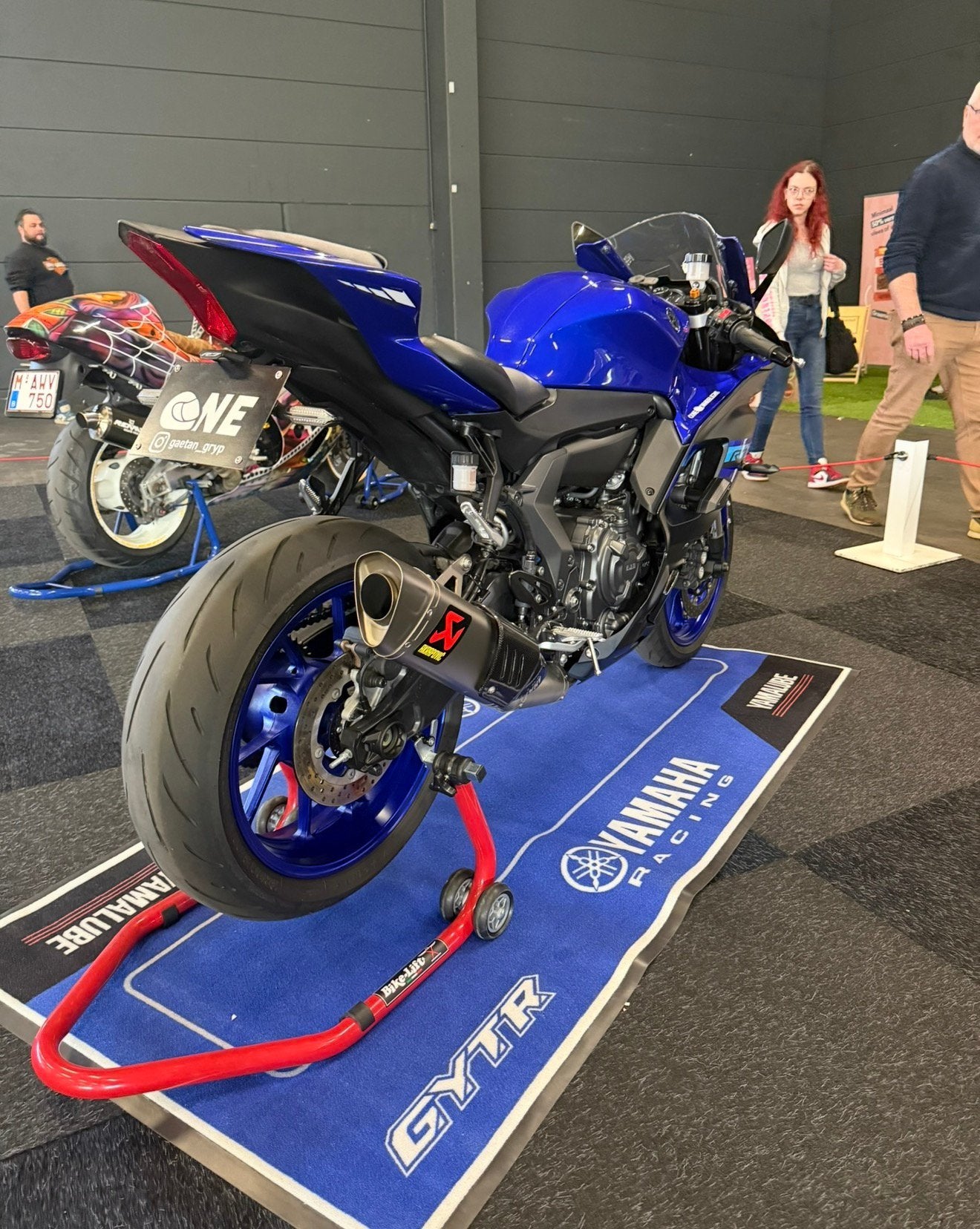 PitMat Yamaha Racing, Ophalen, Gebruikt