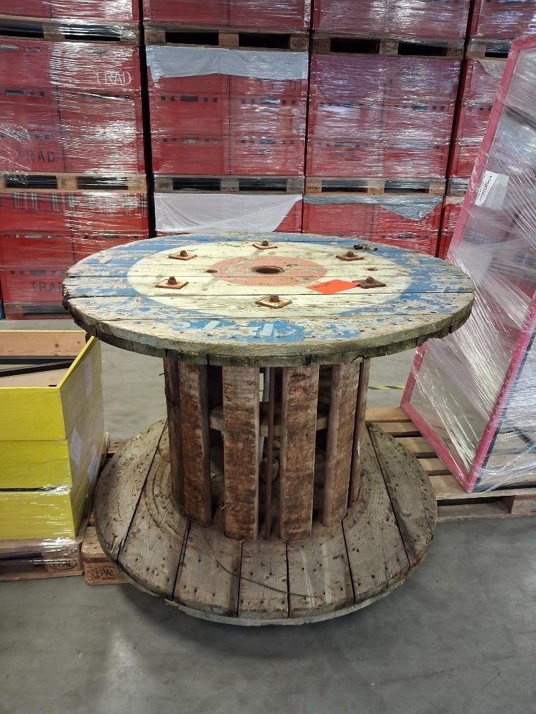 Grand enrouleur de câble en bois, Bricolage & Construction, Enlèvement, Utilisé, Autres essences de bois, Autres types