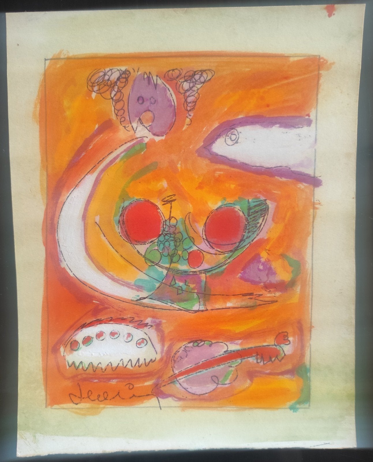 Lucebert, Antiek en Kunst, Ophalen of Verzenden