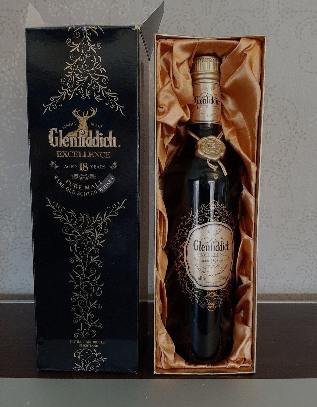 Whisky glenfiddich, Enlèvement