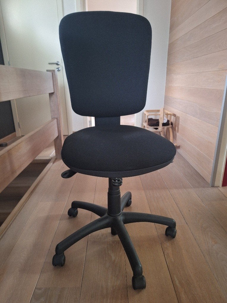 Bureaustoel zo goed als nieuw, Enlèvement, Comme neuf, Noir, Chaise de bureau