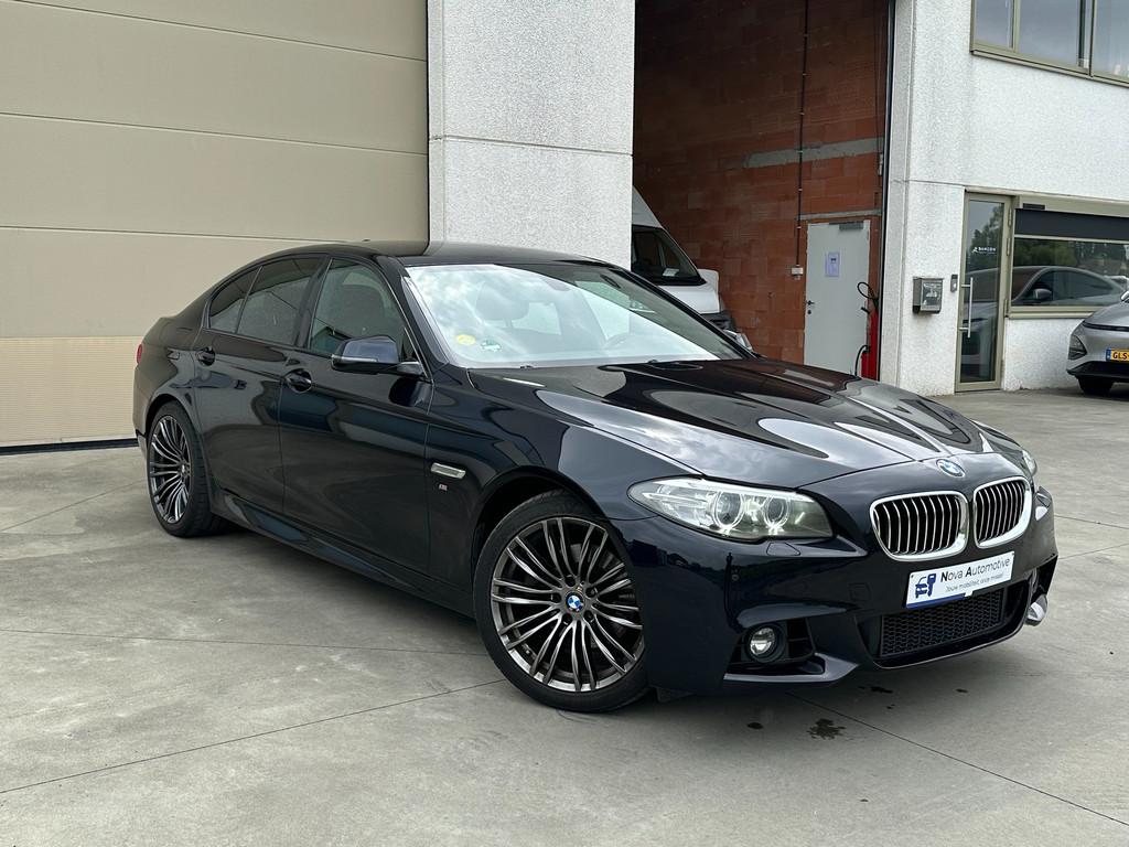 BMW 520d Facelift Autom, M Pack, Xenon, €6b, 1ste Eig, FUL, Auto's, Automaat, Achterwielaandrijving, 4 cilinders, Blauw