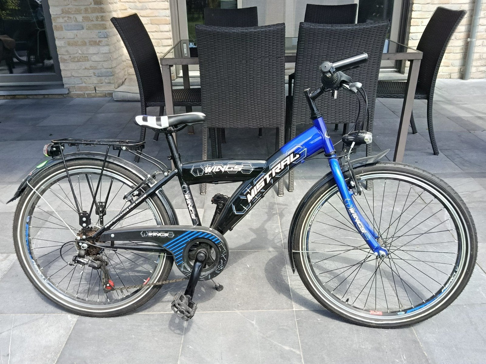 Jongensfiets, Ophalen, Gebruikt, Schijfrem, Versnellingen