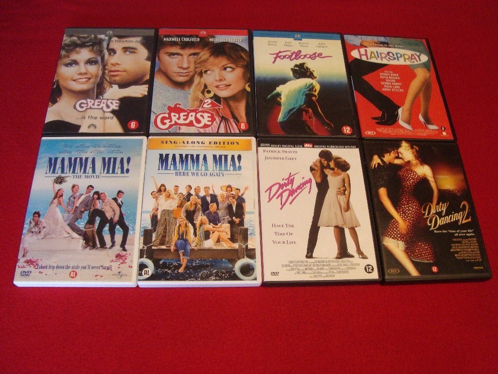 25 muziekfilms, Cd's en Dvd's, Ophalen of Verzenden, Romantische komedie