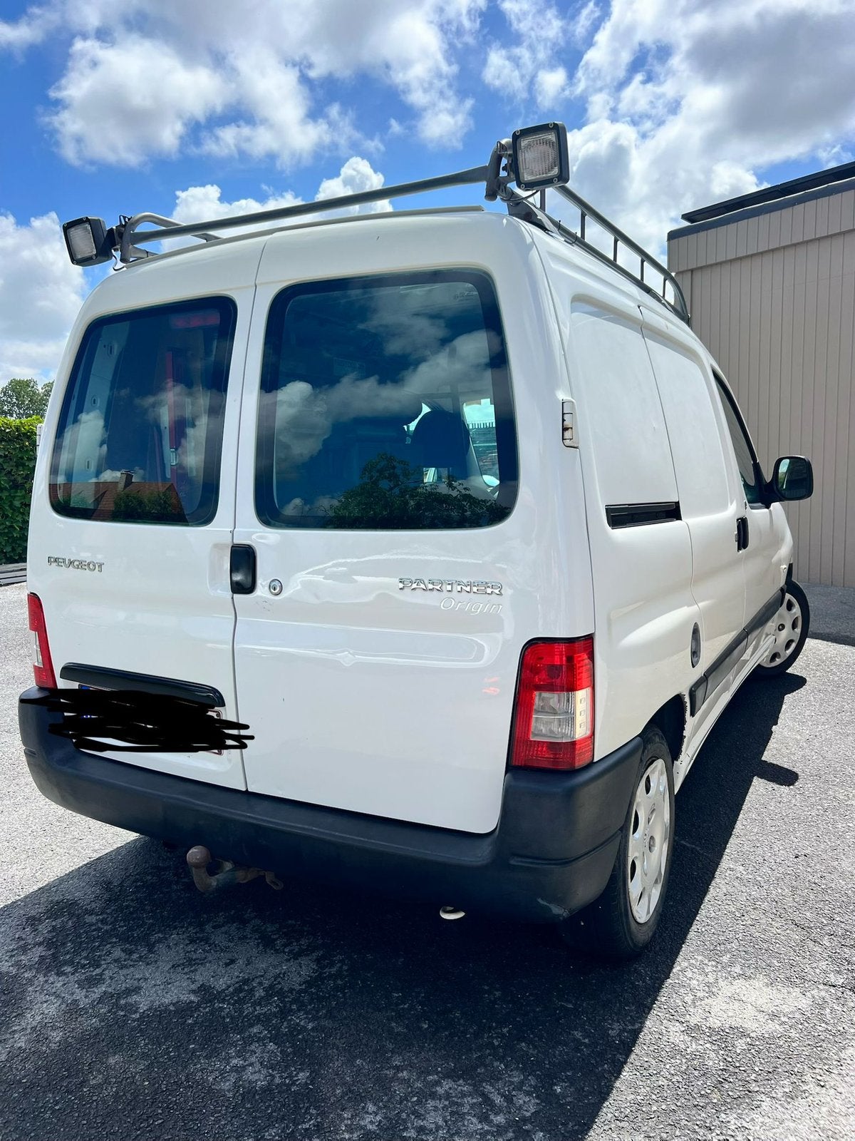 Peugeot lichte vracht, Autos, Achat, Particulier, Blanc, Porte coulissante