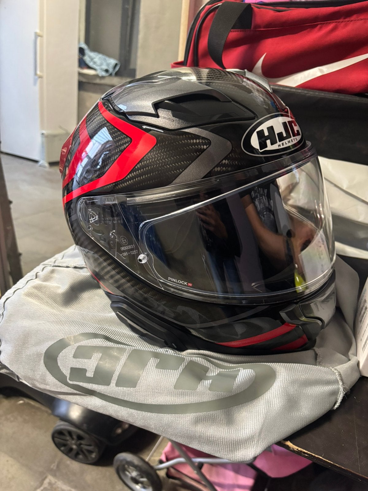 HJC motor helm, Ophalen of Verzenden, HJC