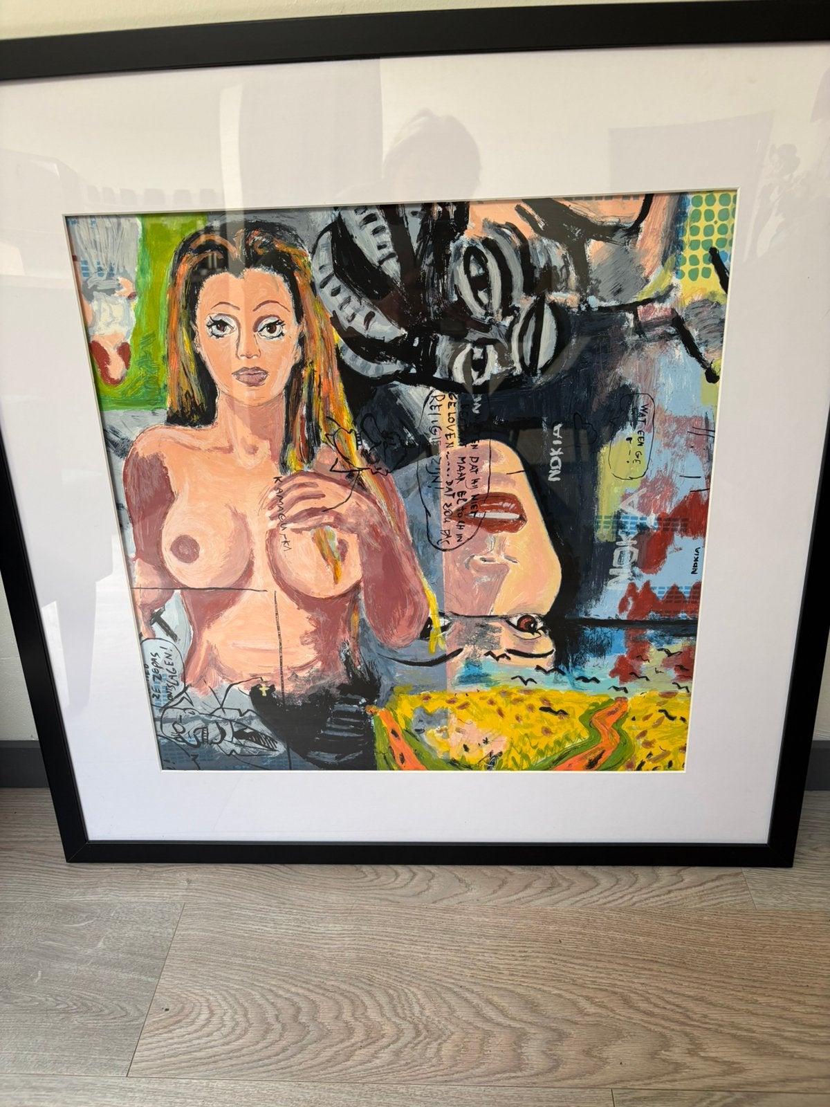 Peter Klashorst gesigneerd, Antiek en Kunst, Kunst | Litho's en Zeefdrukken, Gesigneerd, Ophalen