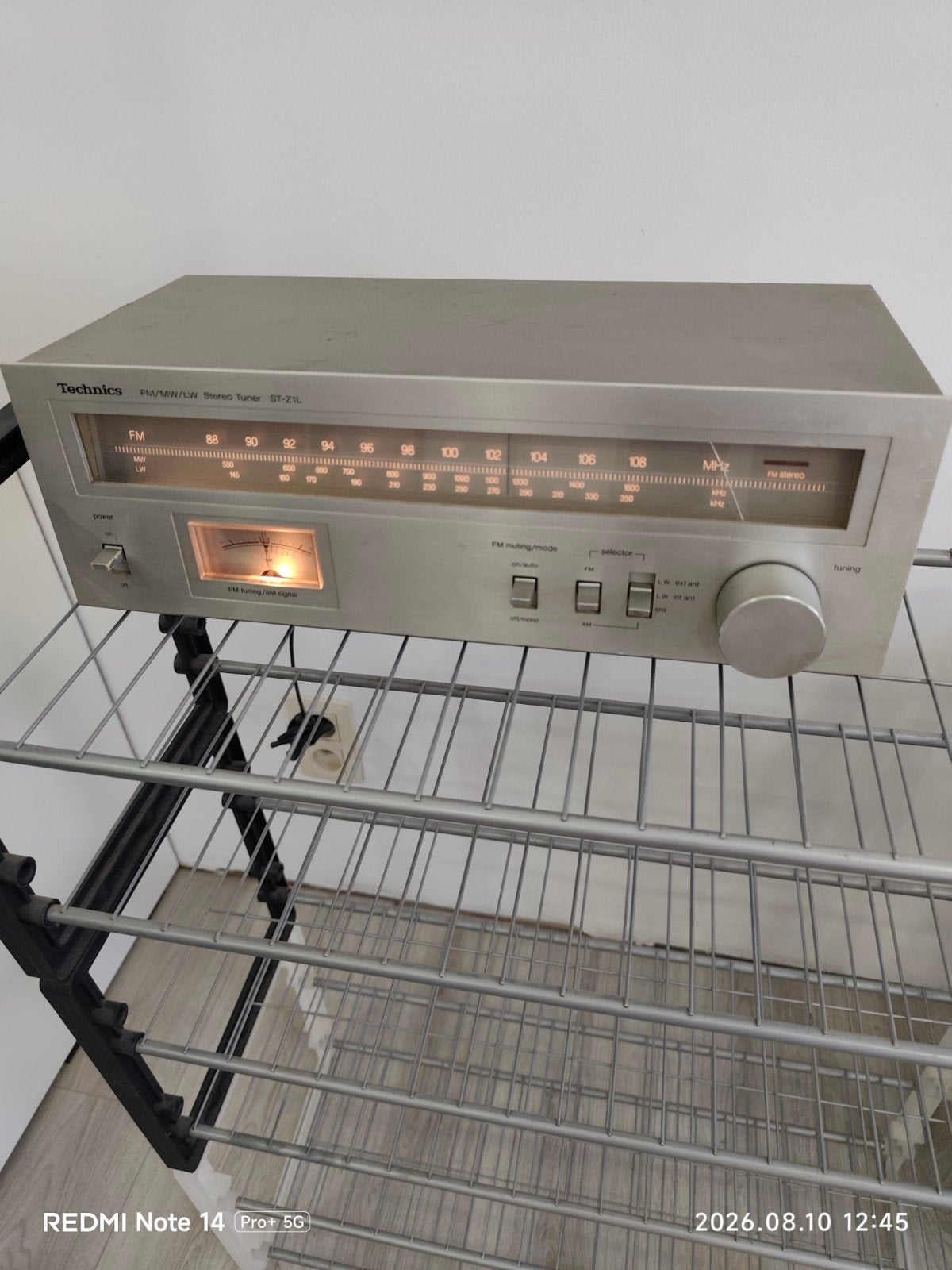 Tuner Technics ST-Z1L, Ophalen