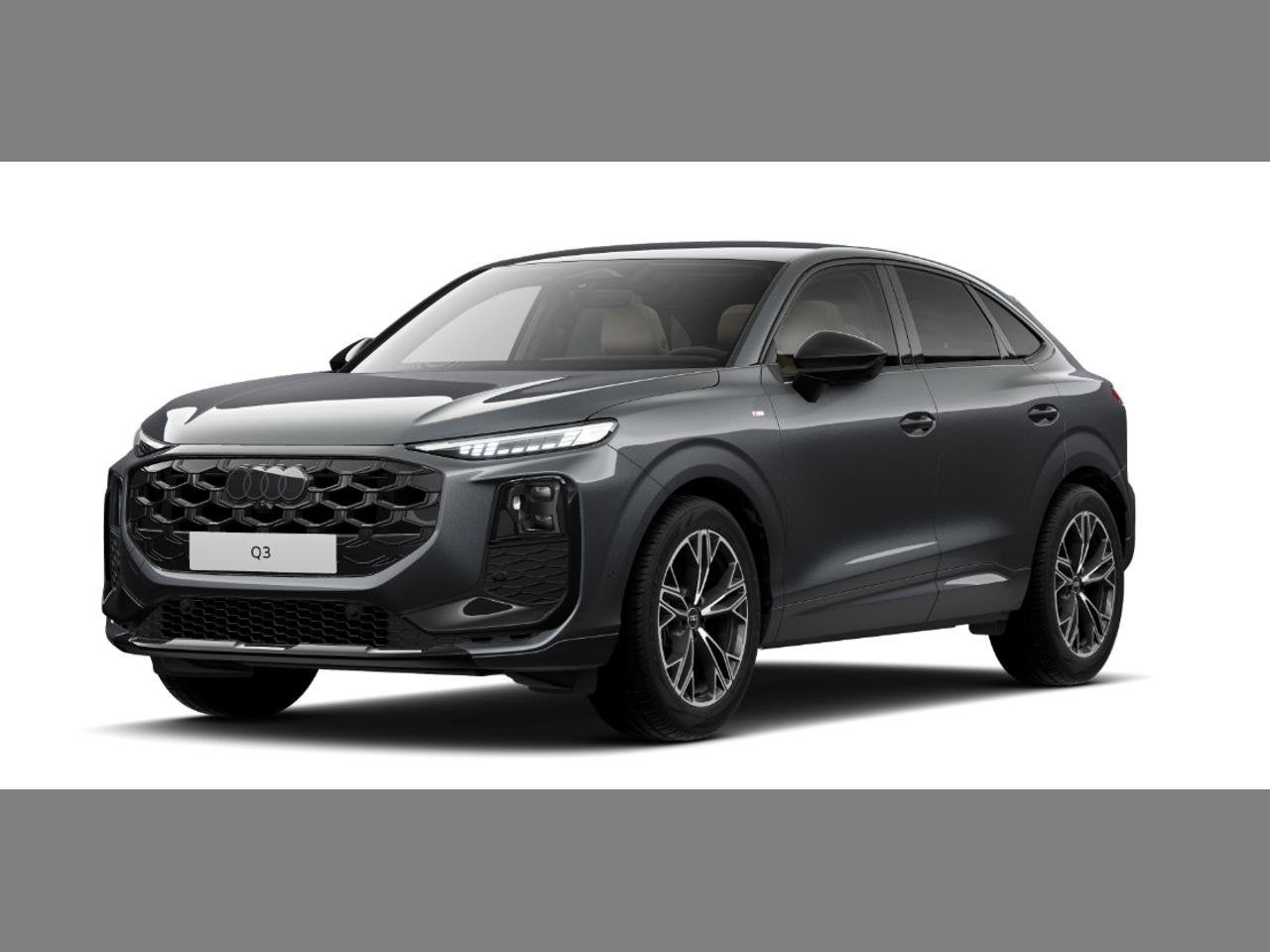 Audi Q3 Sportback 1.5 TFSI MHEV S line S tronic, Auto's, Automaat, Bluetooth, SUV of Terreinwagen, Zilver of Grijs