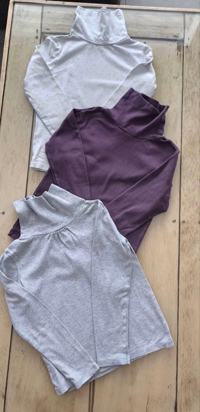 Lot T-shirt à manches longues, Enfants & Bébés, Vêtements enfant | Taille 116, Chemise ou À manches longues, Utilisé, Fille, Okaïdi