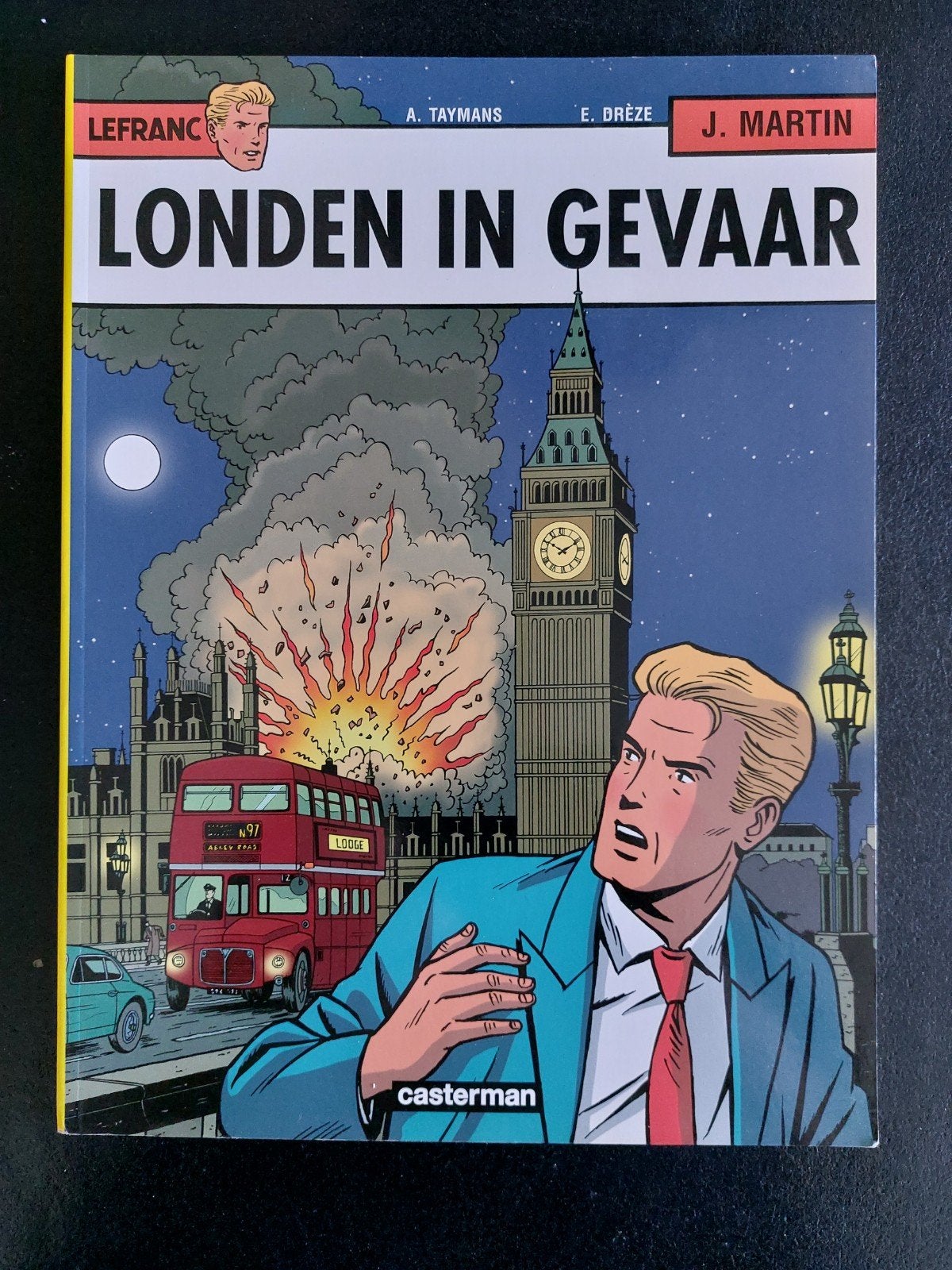 Strip 19 Londen in gevaar, Boeken, Stripverhalen, Ophalen, Joel Martin