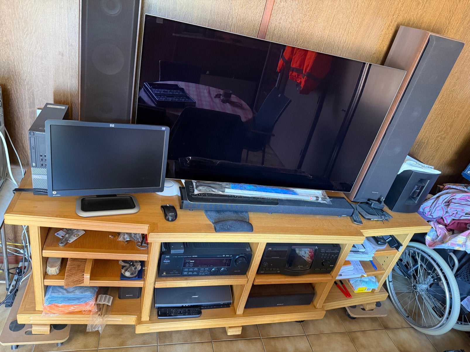 TV meubel, Ophalen, Zo goed als nieuw