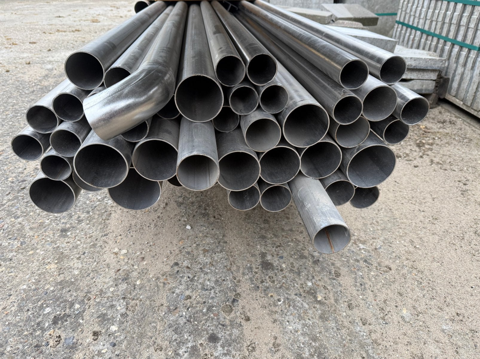 Inox buizen, Doe-het-zelf en Bouw, Metalen, Ophalen, Zo goed als nieuw
