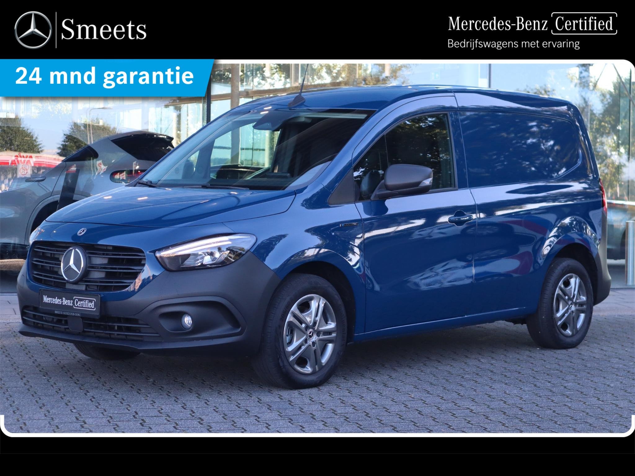 Mercedes-Benz eCitan L1 3 zits 51 kWh 280km WLTP, Auto's, 4 deurs, Zwart, Blauw, 1782 kg