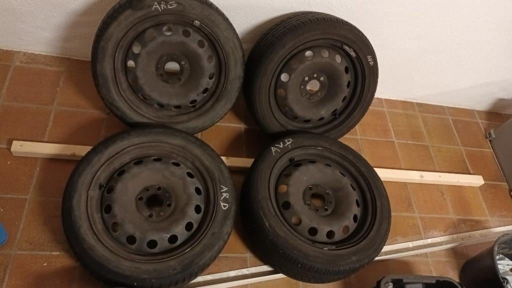 Jantes en tole pour Ford Ka 2013, 15 pouces, Pneus été, Enlèvement, Utilisé