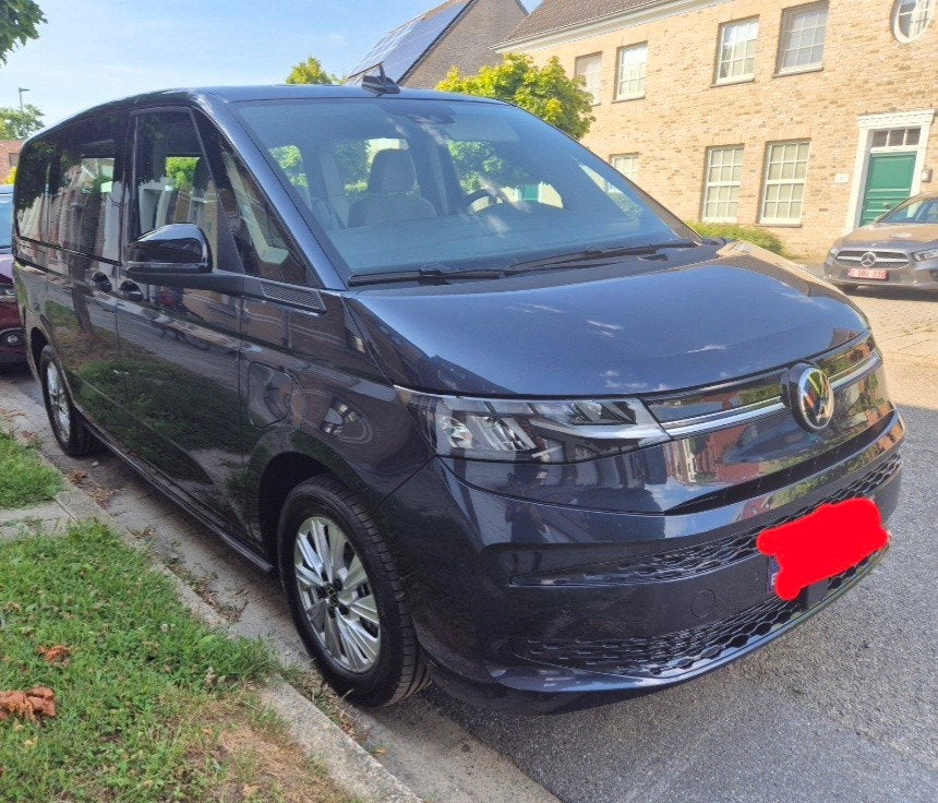 Volkswagen Multivan Hybride 7 zitplaatsen, Auto's, Blauw, Trekhaak, 5 deurs, Multivan