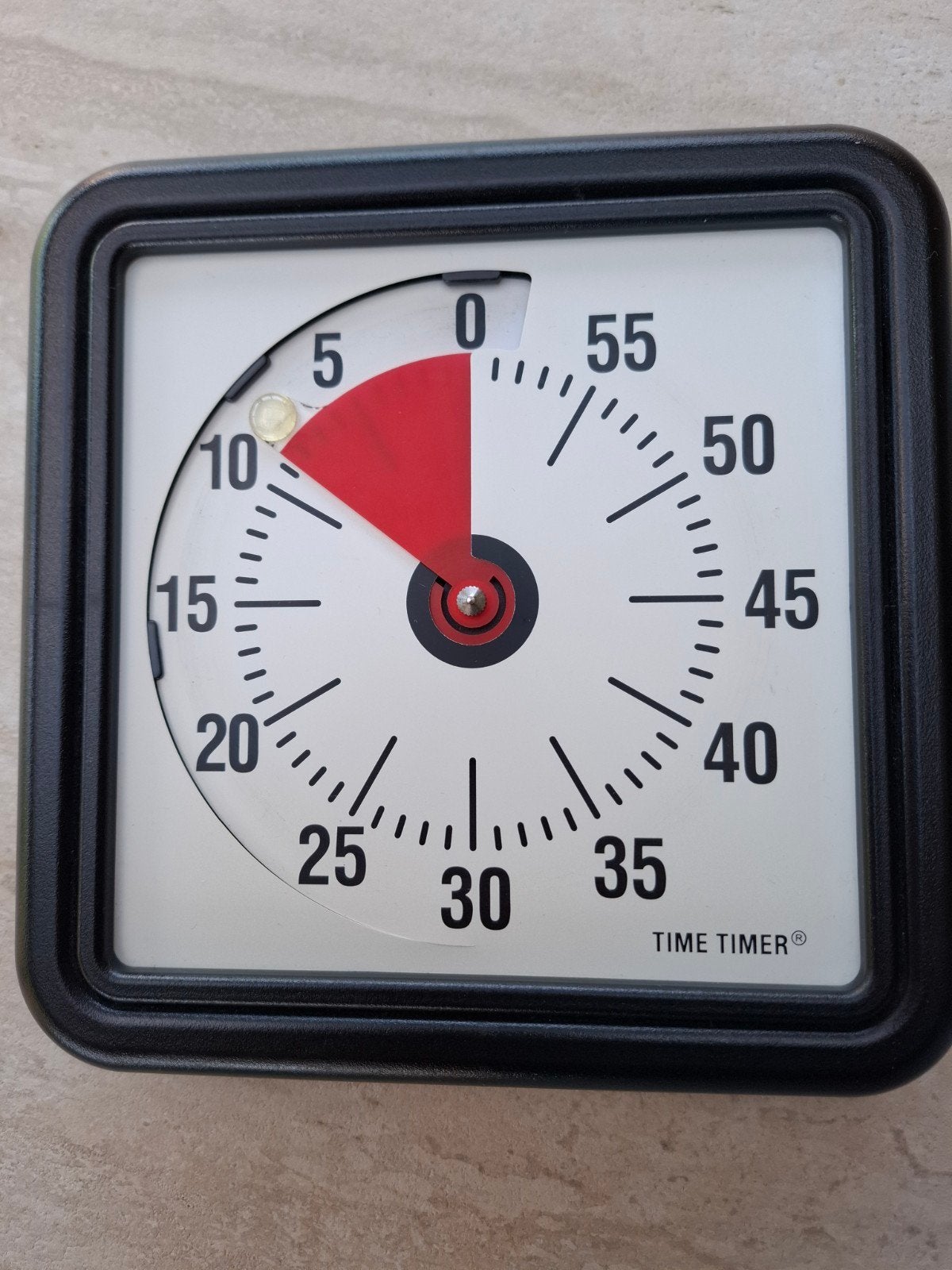 time timer 18x18cm, Elektronische apparatuur, Ophalen, Gebruikt, Analoog