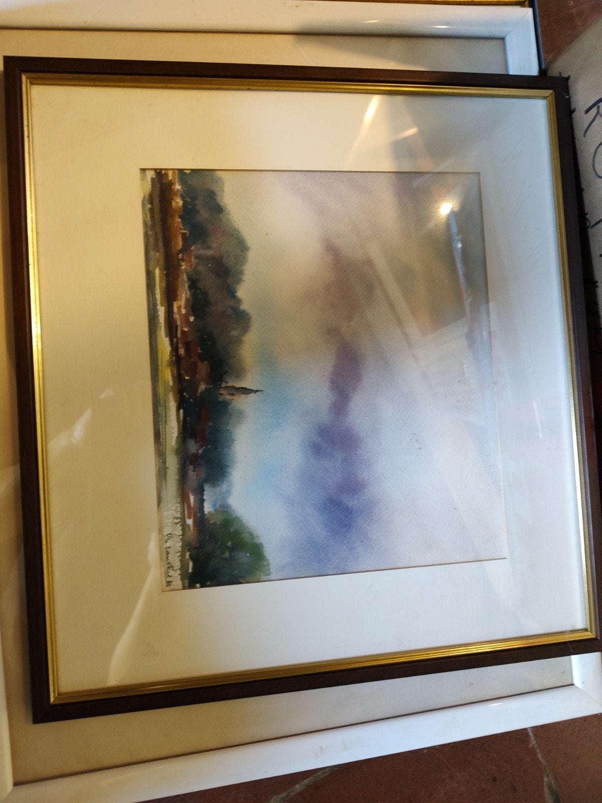 aquarel van Ranst fred 1986, Ophalen, Aquarel