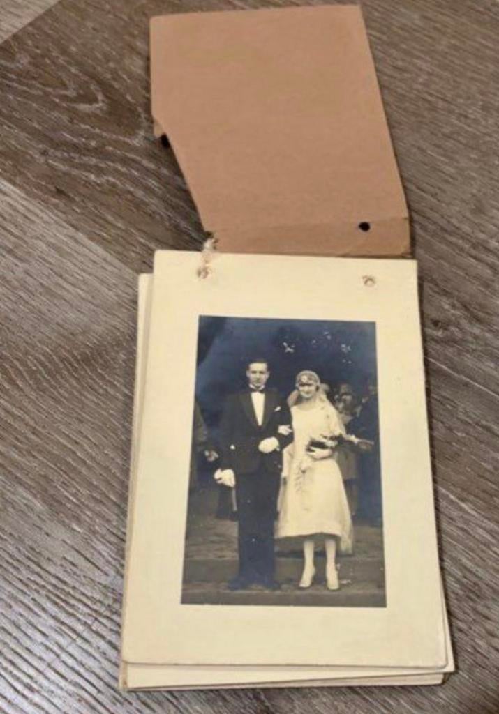 Ancien carnet de mariage, Ophalen of Verzenden, Zo goed als nieuw