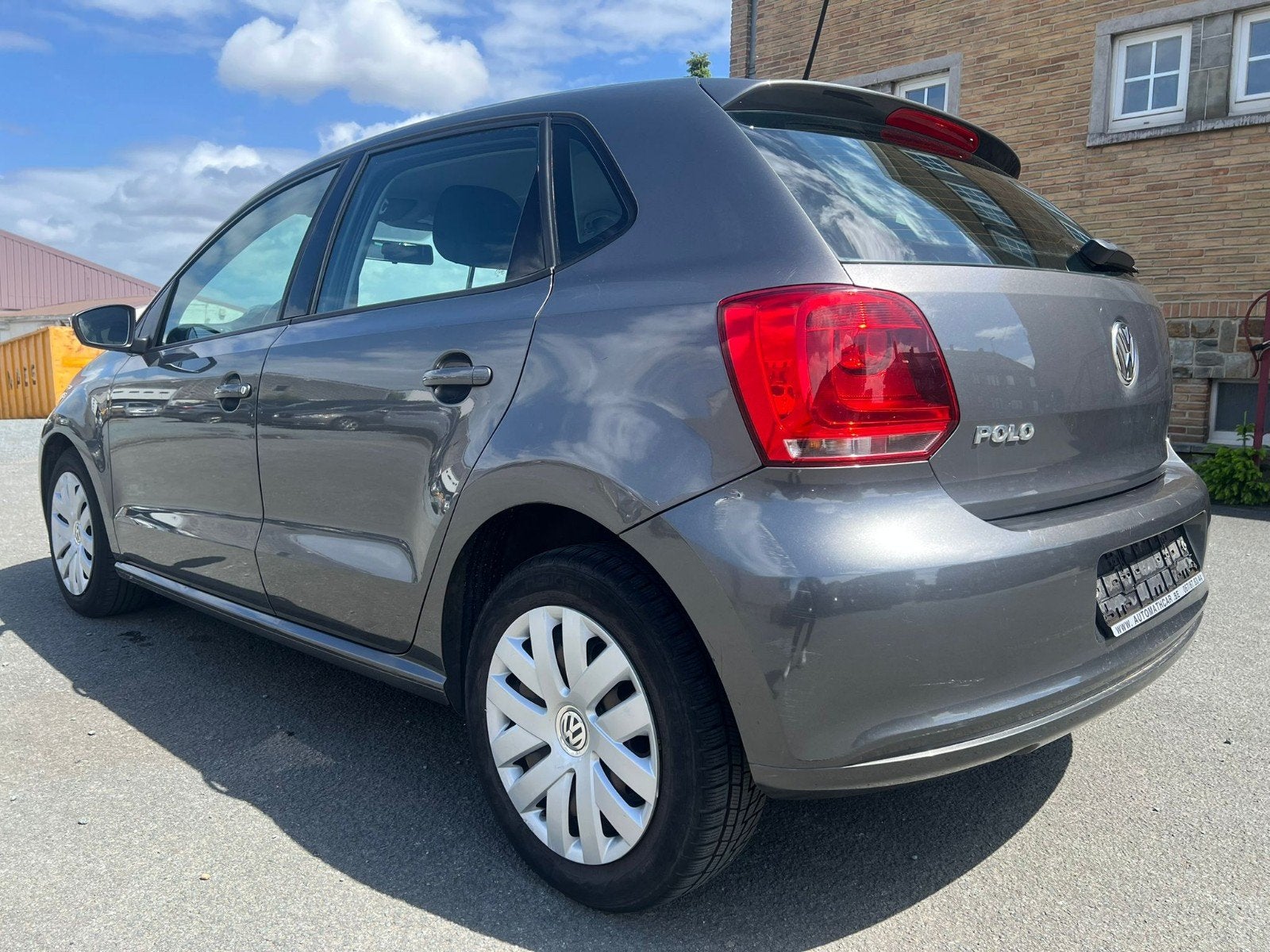 Volkswagen Polo 1.2i, Auto's, Voorwielaandrijving, Stof, Zwart, 1198 cc