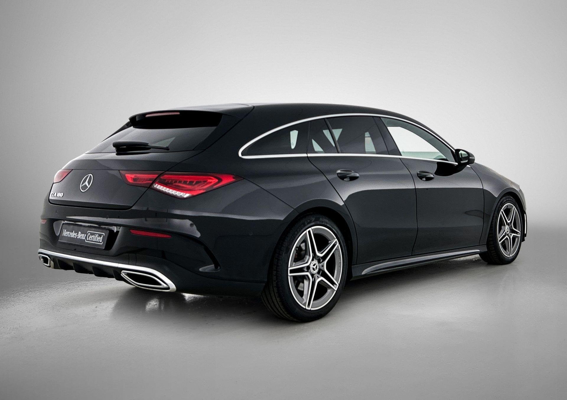 Mercedes-Benz CLA-klasse Shooting Brake 180 AMG Line | Verwa, Gebruikt, 4 cilinders, 136 pk, Leder en Stof