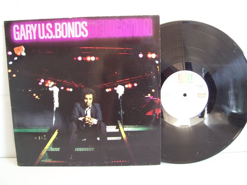 GARY U.S. BONDS  dedication, Cd's en Dvd's, Vinyl | R&B en Soul, Ophalen of Verzenden, Zo goed als nieuw, R&B, Inclusief binnenhoes