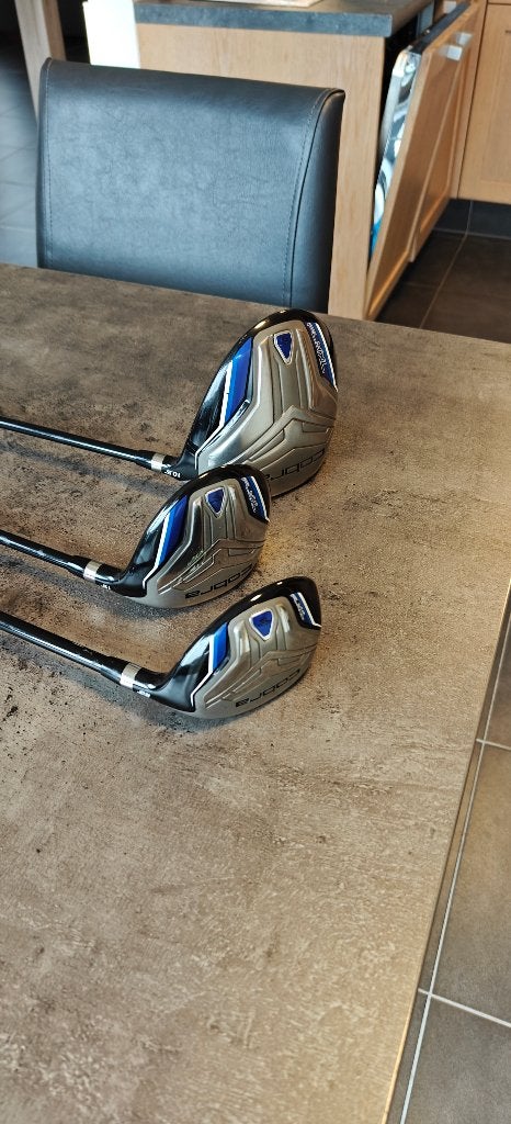 Golfclubs Cobra: Driver / Woods, Sport en Fitness, Ophalen of Verzenden, Gebruikt, Club, Overige merken