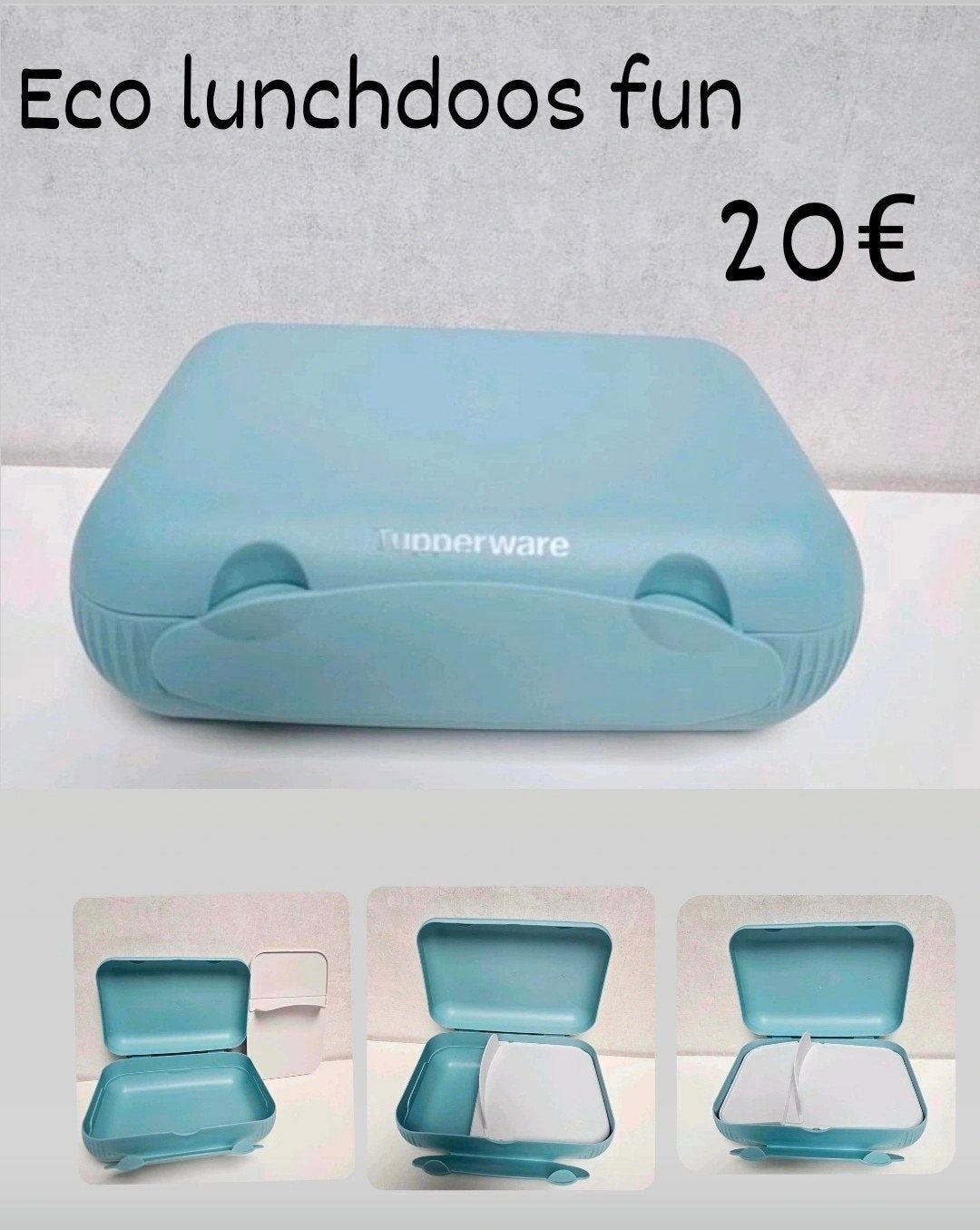 Boîte à lunch écologique Tupperware Fun, Maison & Meubles, Cuisine| Tupperware, Enlèvement ou Envoi, Neuf
