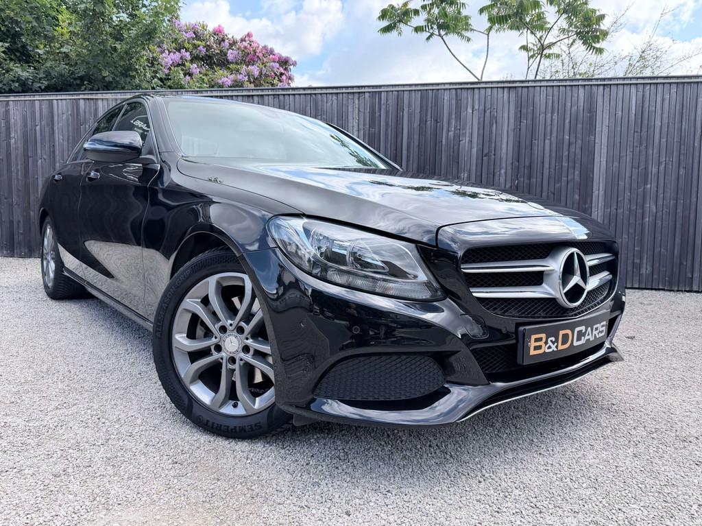Mercedes-Benz C 220 d 7G-TRONIC+ / AVANTGARDE / 170PK, Auto's, Mercedes-Benz, Automaat, 4 deurs, Gebruikt, 4 cilinders