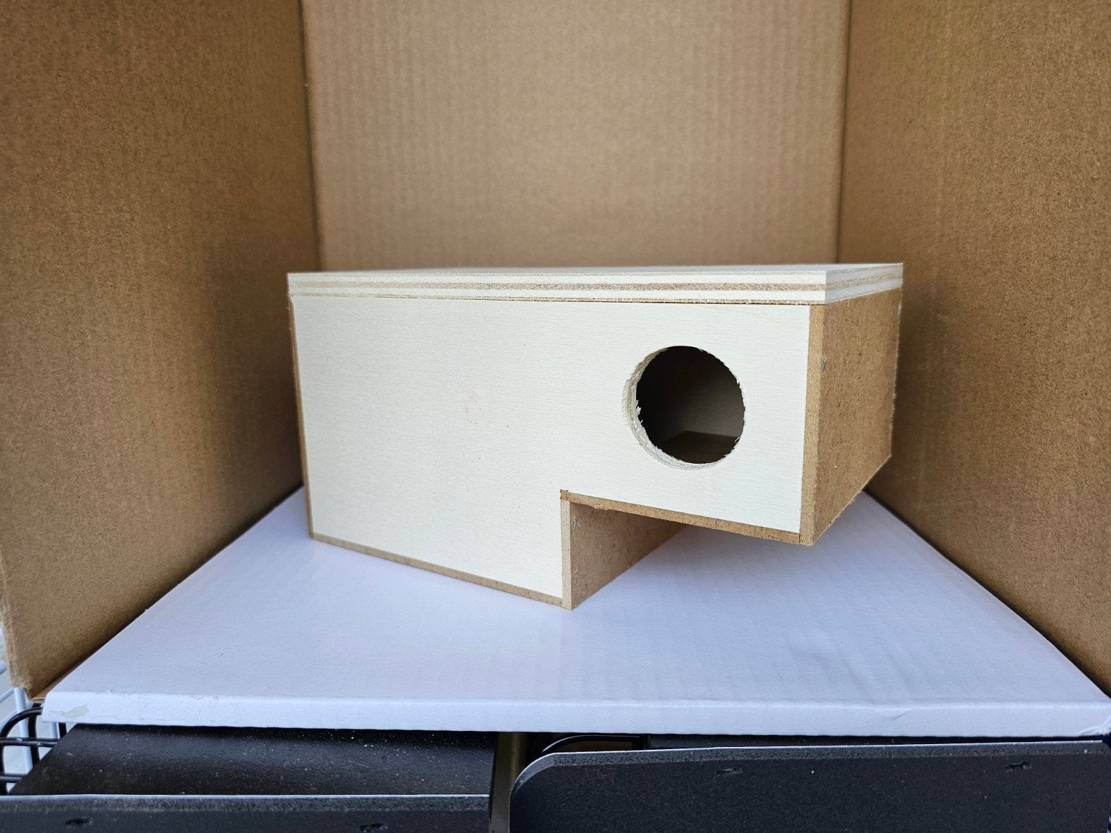 Nestkast Gouldamadines 20x10,5 x10,5 Ost, Ophalen, Nieuw, Kooi-accessoires
