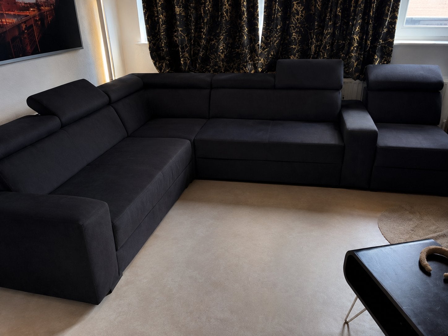 Mooie en comfortabele hoeksalon te koop, Huis en Inrichting, Ophalen, Zo goed als nieuw