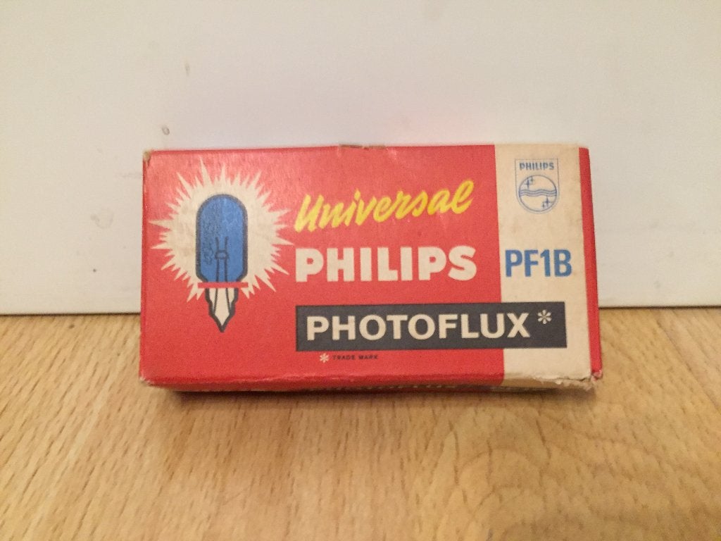 Vintage Photoflux Flits Philips PF1B, Enlèvement ou Envoi, Neuf, Lampe flash, Philips
