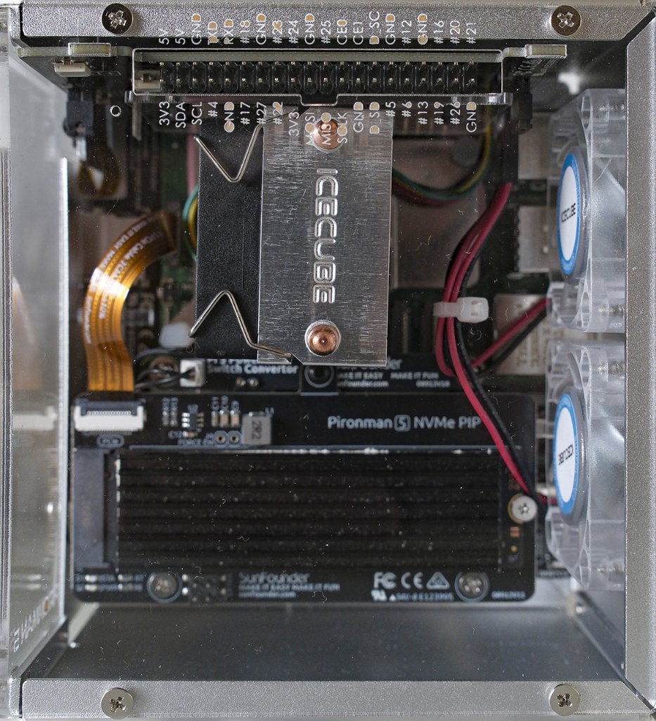 pironman 5-raspberry pi8gb, Computers en Software, Apple Desktops, 256 GB, 2 tot 3 Ghz, Nieuw, Ophalen of Verzenden