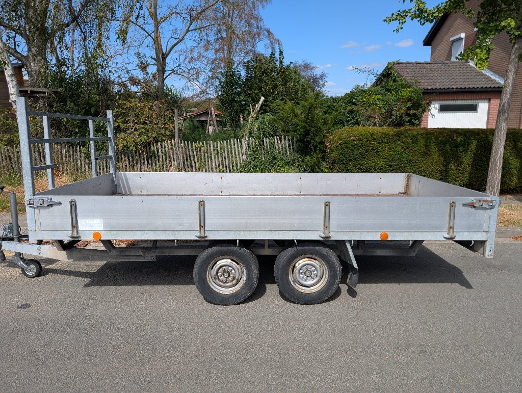 Aanhangwagen Henra plateau JP20.0 2 ton, Auto diversen, Aanhangers en Bagagewagens, Ophalen, Gebruikt